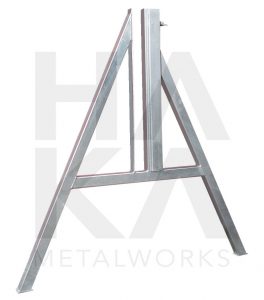 A-frame met vierkante paalhouder
