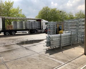 Laden en lossen bij HAKA metalworks