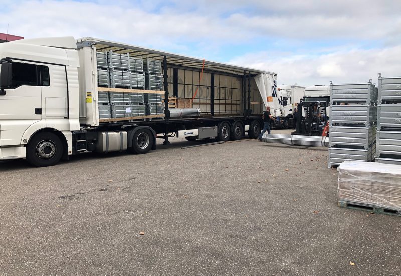 Laden en lossen bij HAKA metalworks