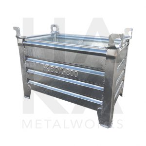 Stapelbak verzinkt 800x500x400