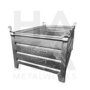 Stapelbak verzinkt 1200x800x500